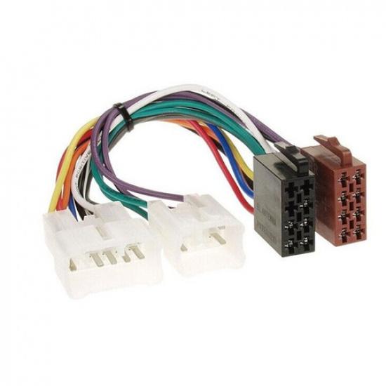 

Car Stereo Radio ISO Wire Harness Cable Aftermarket 16-PIN Adapter For Toyota