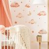 Cartoon Star Moon Cloud Wall Sticker Self-Adhesive for Kids Room Home Wall Decoration