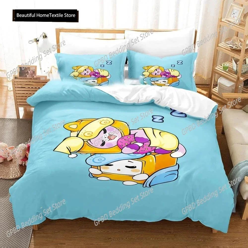 Cartoon Foxy Boxy Lanky-box 3D NEW Duvet Cover Pillowcase Bedding Set Adult Girl Bedroom Decoration Children Single Double Large