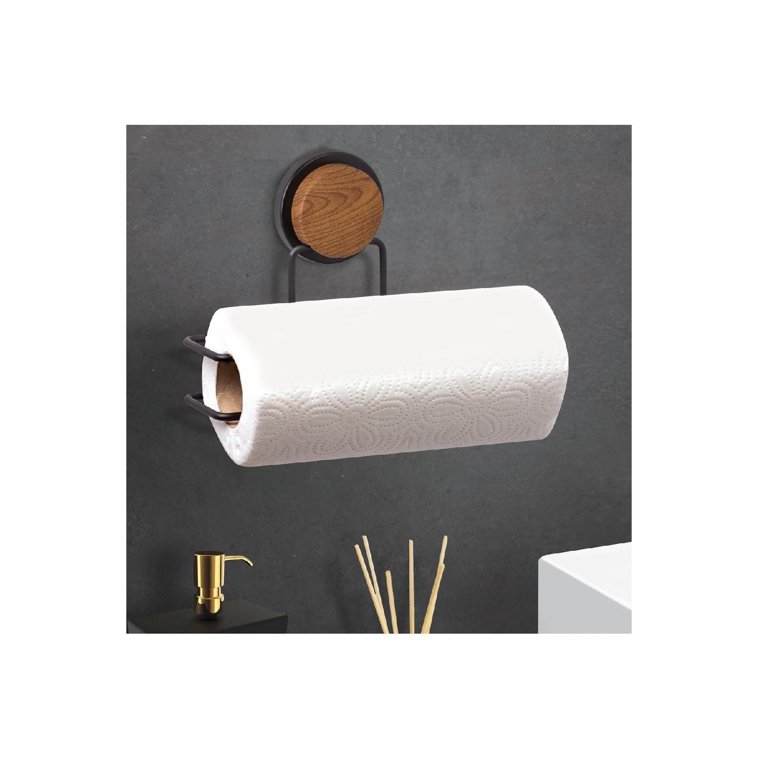 

Деревянный узор Magic Fix Magic Sticky Black Paper Towel Holder