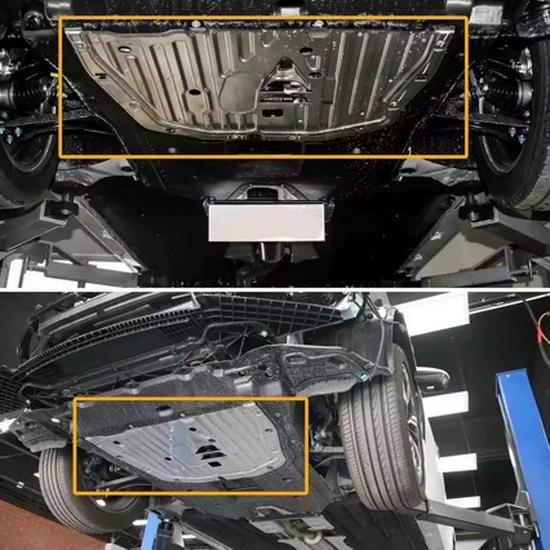 74110-TBA-A00/74112-TBA-A00 Aluminum Engine Underbody Shield for Honda Civic
