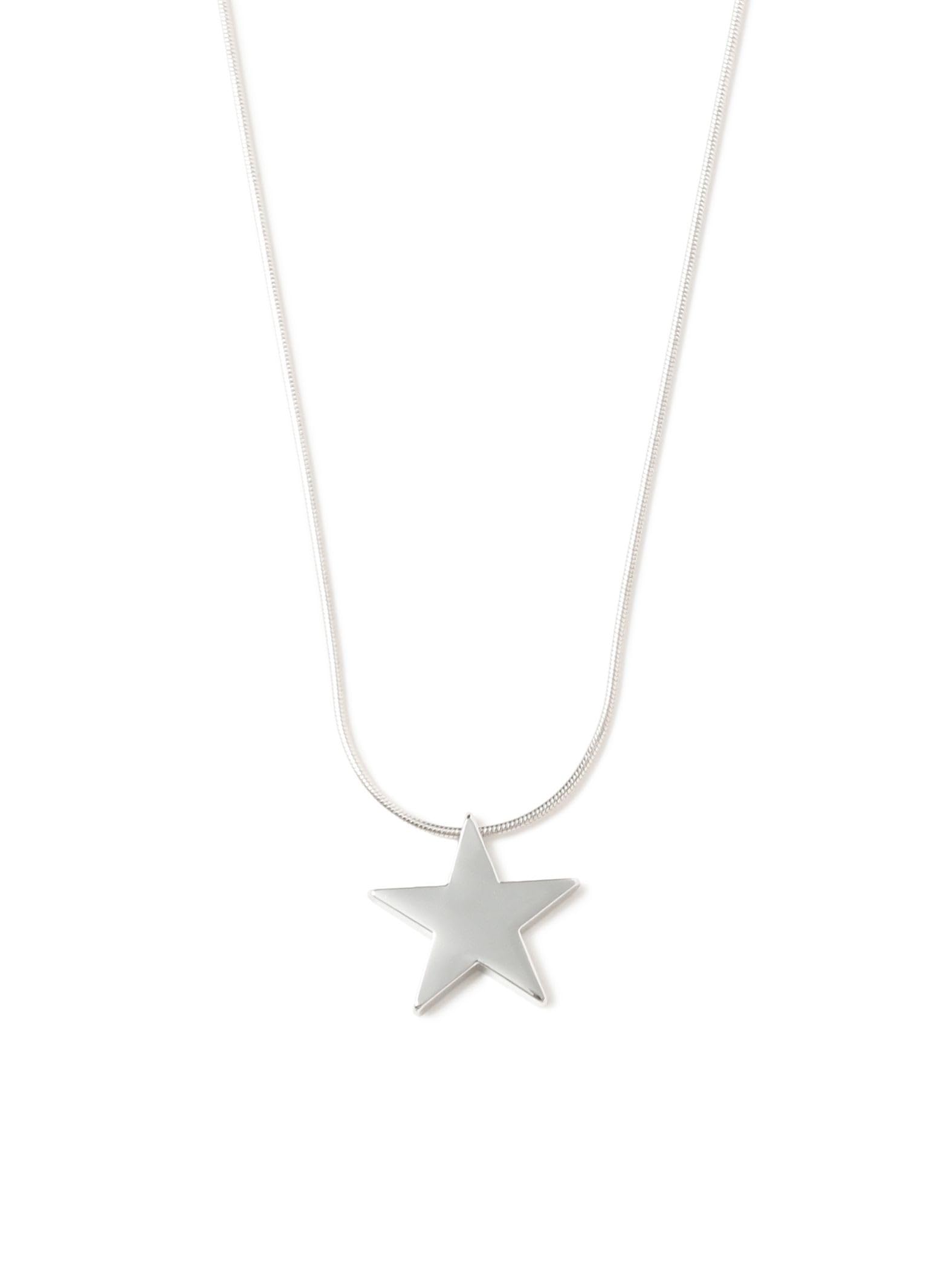 [Ray Beams] Accessories Star Snake Chain Necklace Women s SILVER ONE SIZE