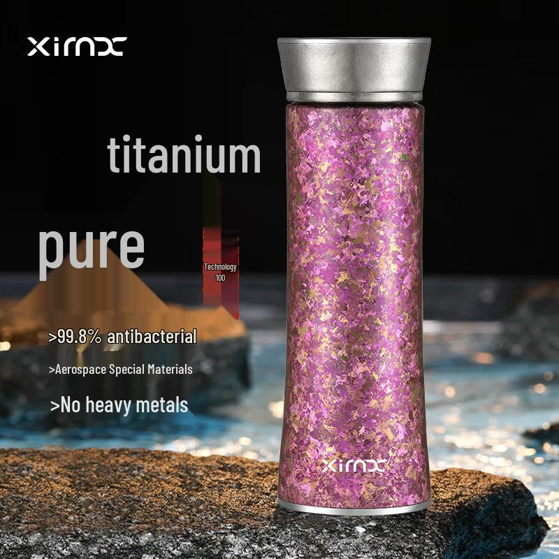 XIMX Pure Titanium Insulated Water Bottle - Tech Series