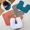 Thickened Facial Pillow Covers U-Shaped Headrest Cushion Head Pad Towels  for Beauty SPA
