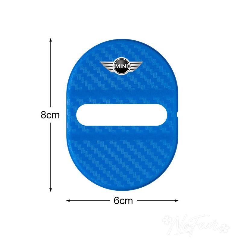 

Car Styling Door Lock Protective Cover Anti Rust For BMW Mini Cooper Countryman Clubman R55 R56 R60 F54 F55 F56 F60 Car stickers