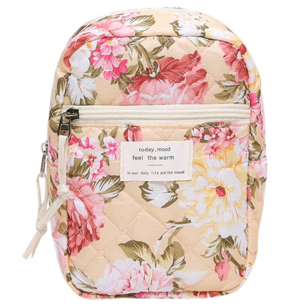 

Стеганая косметичка Цветочная косметичка Эстетическая косметичка-органайзер Большая вместительная косметичка-клатч Сумка для хранения косметики