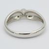 Used TIFFANY&Co. Ring Double teardrop EU#51.5 Pt950Platinum/diamond 4.9g Platinum 1PD