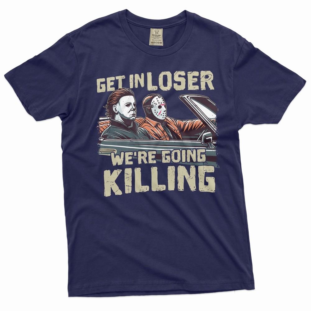 

Мужская футболка с фильмом ужасов, футболка «Серийные убийцы», костюм на Хэллоуин для него, для мужчин 4XL