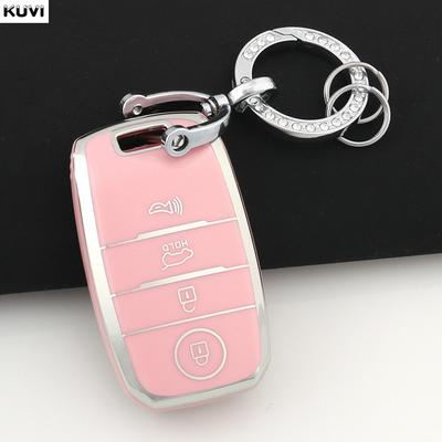 3/4 Buttons Tpu Shell For Kia Rio Rio5 Sportage Ceed Cerato K3 Kx3 K4 K5 Sorento Optima Picanto Car Remote Smart Key Case Cover
