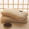 Adjustable Black Buckwheat Hull Bread Pillow - Natural Cotton Linen