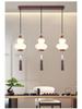 Modern Chinese Spiral Chandelier for Duplex Villas and Restaurants