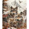 5D Diamond Painting, Flower Animal Sticker Diamond Cross Stitch Decorative Painting