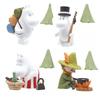 Takara Tomy Arts MOOMIN Camping Mascot x Complete Set of Gachapon Capsule Toy (Resale) 4,