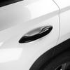 For Hyundai Tucson NX4 -2026 LHD Touch Type Carbon Fiber Black Exterior Door Handles Cover Trim Accessories