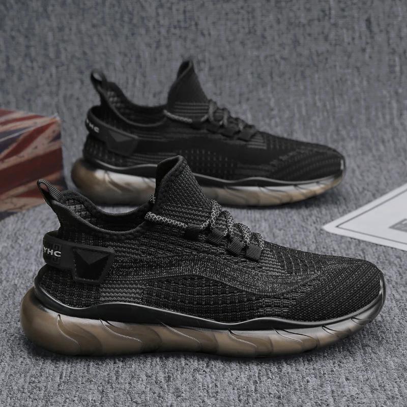 Atmungsaktive Herren Freizeitschuhe Mesh Laufschuhe Herren Leichte Sportschuhe Athletisches Jogging Tenis Schuhe Herrenschuhe