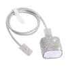 Fashionable Rhinestones Power Block Cover Collection With Charging Wire Guard And Practical Twist Cord Keeper