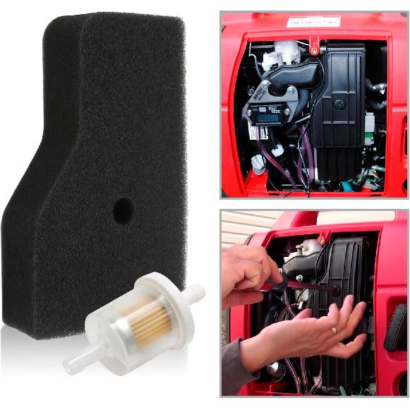 17211-Z07-000 Air Filter Element 17218-Z07-000 Outer Filter Kit Replacement For Honda EU2000 EU2000I EB2000 EB2000I EB2000IT1 EU2000IT1 EU2000IK1