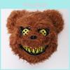 Halloween Creepy Bloody Bear Rabbit Mask For Cosplay Party Performance