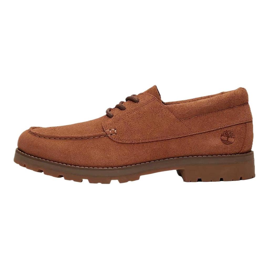 Timberland Britton Leather Square Lace-Up Classic Trendy Comfortable Versatile Casual Shoes Men sneaker Brown TB0A6CBJEIZ