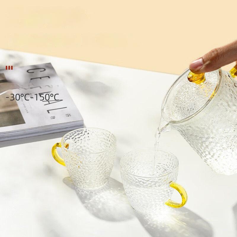 GIANXI 120ml Chinese Tea Gongfu Tea explosion-proof Main Cup Cup Holder Home Hammer Pattern Cup Sample Tea Cup Tea Set