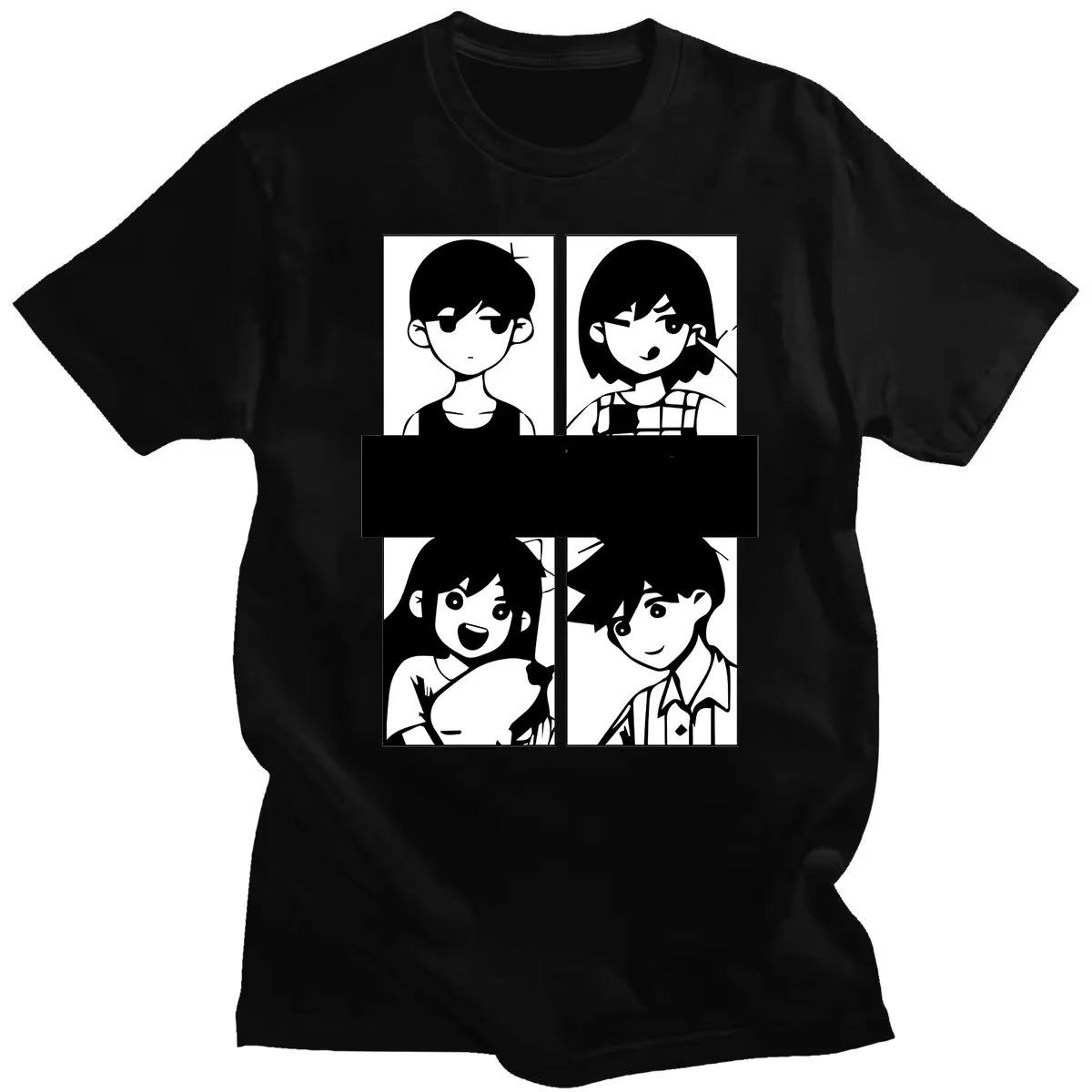 

Hot Selling Unique Style Popular Tops Omori T-shirts Printed T-shirts Hip Hop Casual Summer Classic Clothing Women Men Clothing L