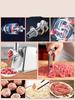 Meat Grinder & Sausage Stuffer - 220V/110V, UK/Europe Standard, with Vegetable Cutter