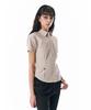 Sekeonmonollogeu W. Stripe Slim Half Shirt [Beige]_Sewsh001Beige