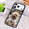 Yorkshire Terrier Hund Welpe Stoßfeste Handyhülle für iPhone 17 Air 16e 15 11 12 14 13 Pro Max Hülle Coque