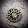 Silent Bearing Hand Spinner Gearwheel Rotator Design Spring Gear Chain Gyroscope  Classic Toys