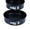 Snap-Lock Removable Bottom Cake Pan & 47-Piece Non-Stick Baking Set with Icing Nozzles