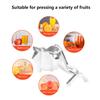 Manual Fruit  r Lemon Press Squeezer Aluminum Alloy Extractor Household Squeezing Tool
