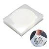 50 Pieces Shower Drain Covers Hair Catchers, Shower Drain Mesh Stickers Fiberglass Shower Drain Strainer Prevents Clogging Hair Traps