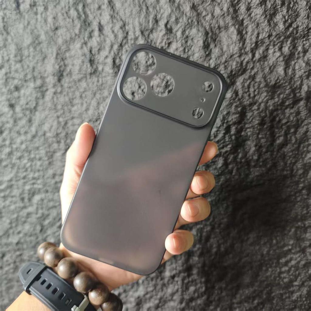 Applicable to Apple 17promax ultra-thin PP mobile phone case iPhone16 protective case 15pro matte hard case 13/14