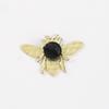 1/2Pcs Bee Enamel Pin Brooch Realistic Insect Shape Metal Lapel Badge Decorative Pin For Clothing Jacket Backpack Hat Accessory