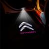 2Pcs LED Car Door Welcome Lights Logo Projector For Citroen C3 C5 C4 C-QUATRE Ghost Shadow Lamp Courtesy Light Car Accessories
