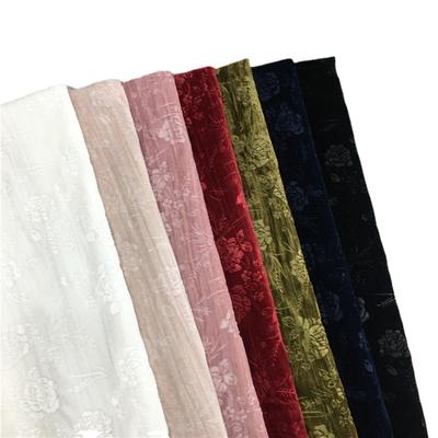 Tessuto Jacquard di Velluto Broccato Fiore di Rosa al Metro, Tessuto Goffrato per Cucito Fai-da-te Gonna Cheongsam Abbigliamento, Larghezza 135cm