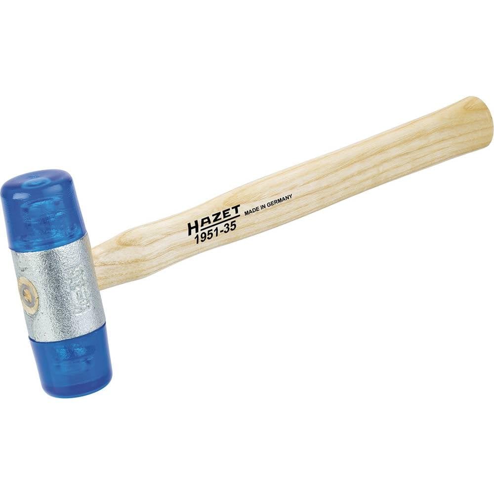 

HAZET plastic rubber length diameter 27mm imported from 1951-27 Low-rebound hammer, hammer, 265mm, [Officially Japan]