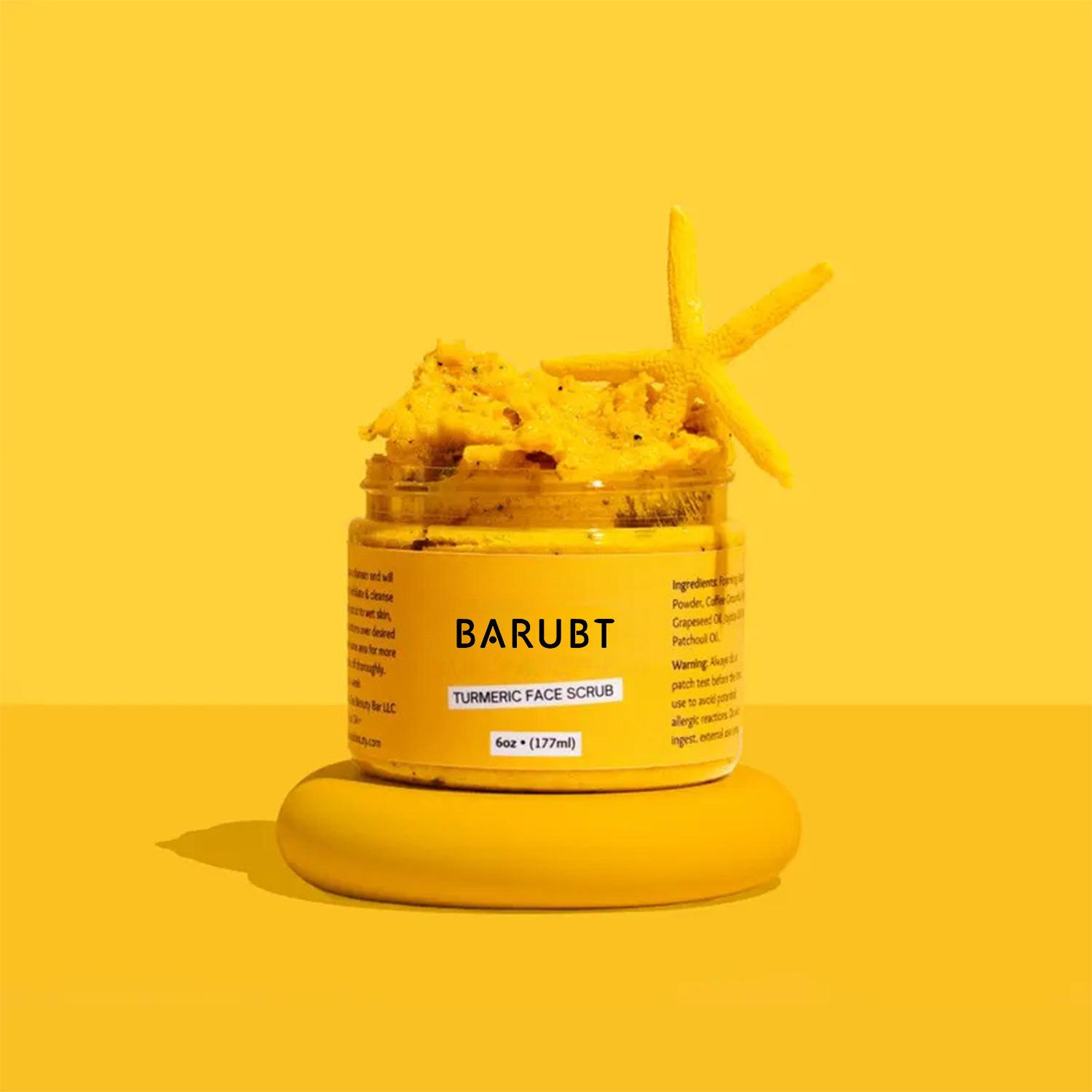 TEMU hot style TK hot product Turmeric scrub Facial exfoliating Melanin Brightening Facial scrub