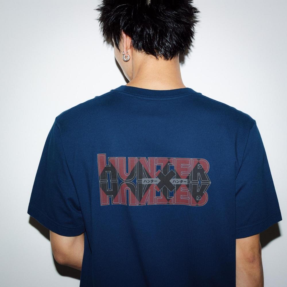

UNIQLO Hunter x Hunter Аниме UT Графический футболка с коротким рукавом F
