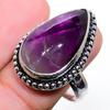Sage Amethyst Gemstone Handmade 925 Sterling Silver Jewelry Ring Size 9