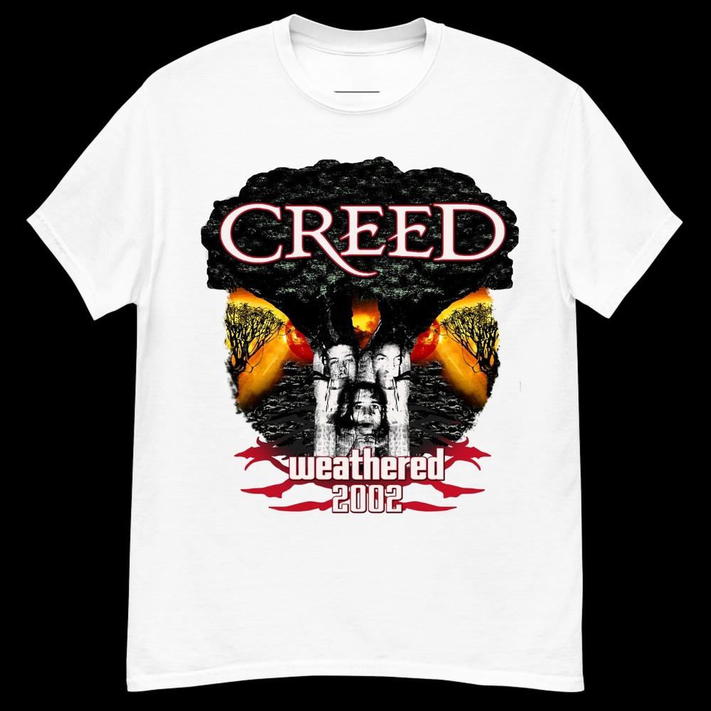 Винтажная футболка CREED BAND Подарок для фанатов Мужская S-5XL 15D474 Унисекс XXL