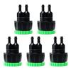 5PCS Plastic For Garden Faucet Splitter Connector For Agricultural Irrigation Systems And Sprinkler Watering Setups