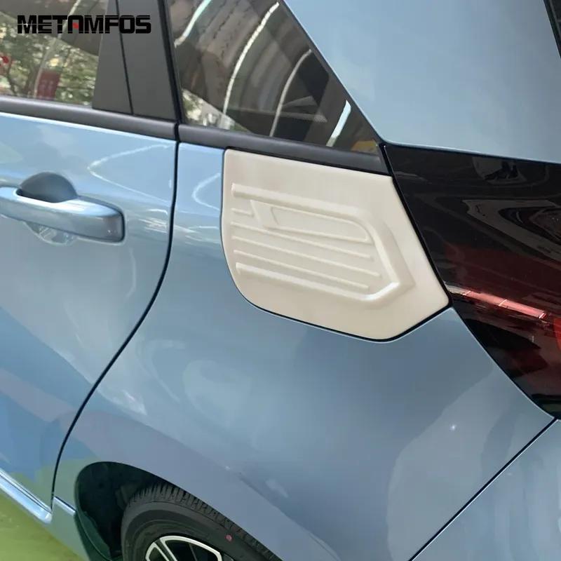 For Honda Fit Jazz - 2024 2025 Chrome Gas Fuel Tank Cover Trim Oil Filler Decoration Sticker Accessories Car Styling