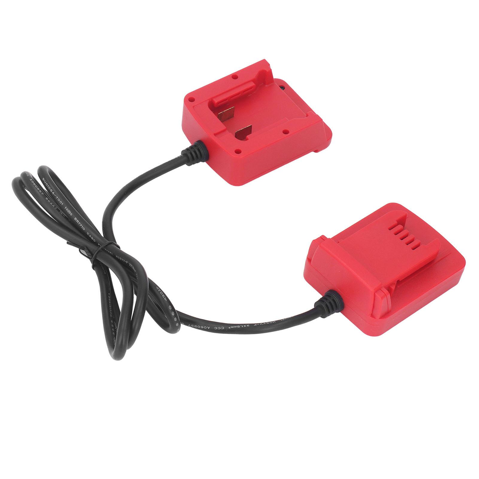 

Адаптер-конвертер для аккумуляторной батареи, разъем питания для док-станции 48111828 4811815 48111840 4811850 18В