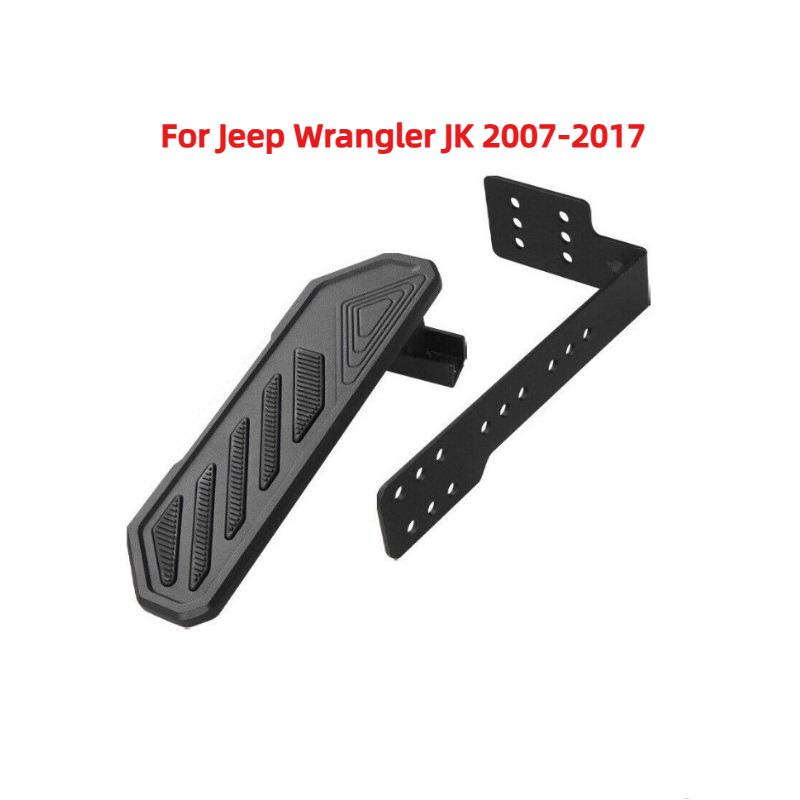 Pedal de Apoio para o Pé do Motorista de Carro Ajustável Painel Lateral Esquerdo Antiderrapante Para Jeep Wrangler JL JLU 4XE 2018-22 Para JK 2007-17
