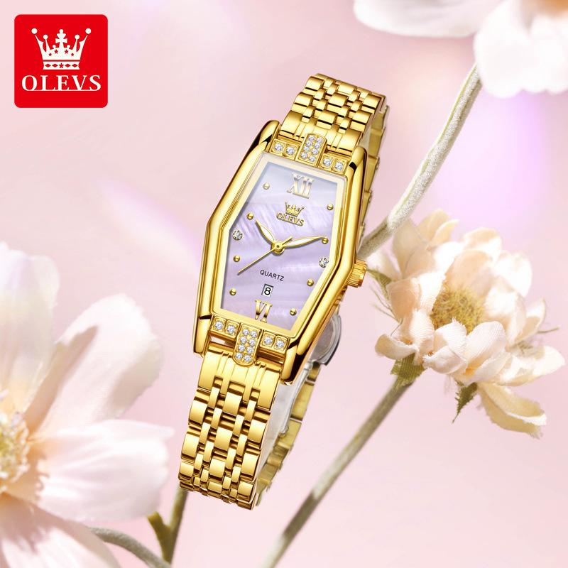 Elegant Women Watches Fashion Quartz Watches Waterproof Luminous Stainless Steel Wristwatch Gifts