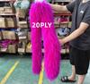 DIY 2M Natural Ostrich Feathers Boa Decoration for Party Wedding Dress Shawl Clothes Sewing Accessories Crafts Plume 1 3 6 10 20 PLY