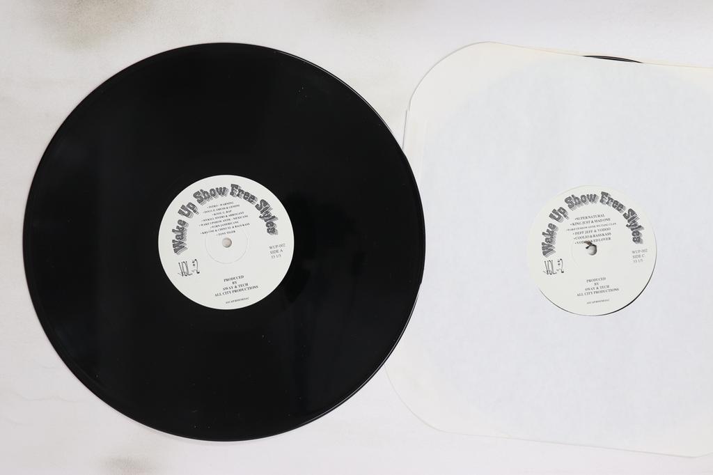 LP Record SWAY & KING TECH - Wake Up Show Freestyles Vol 2 WUP002 ALL CITY 1996 US Rap & Hip-Hop/R&B Used