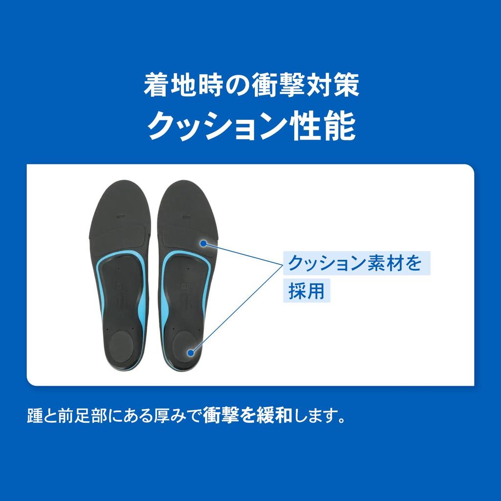 [Von J-League-Spielern bevorzugte Marke] ZAMST Footcraft Fußball-Stil Einlegesohlen, MITTEL-Typ, Fußball, Größe LL (27,0 cm ~ 28,5 cm), 379814