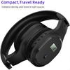 Cycling And Mowing Perfect FM Radio Headphone Adjustable FM Radio Headsets With Noise Isolation High Reception Earphones